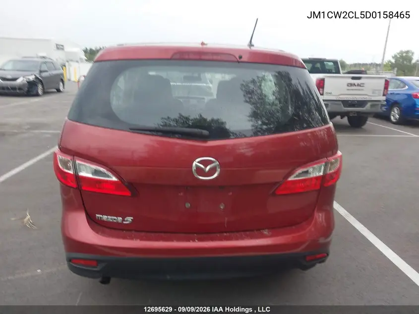 2013 MAZDA 5 VIN JM1CW2CL5D0158465 — фото 15