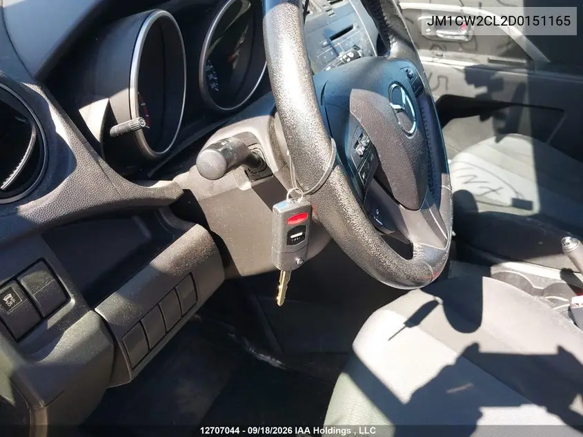 2013 MAZDA 5 VIN JM1CW2CL2D0151165 — фото 11