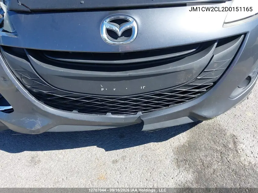 2013 MAZDA 5 VIN JM1CW2CL2D0151165 — фото 20