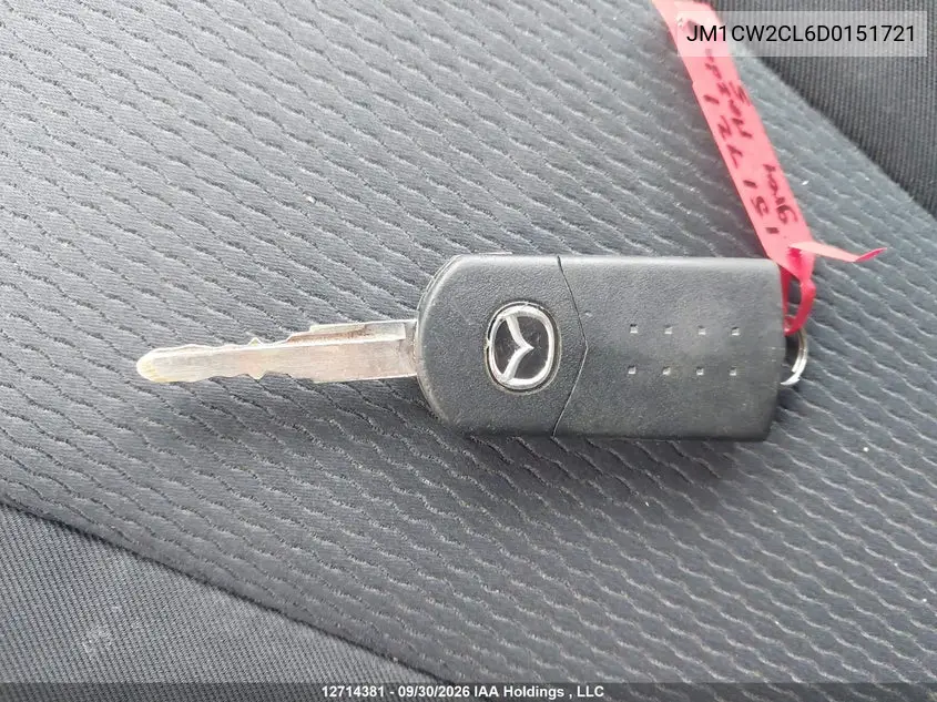 2013 MAZDA 5 VIN JM1CW2CL6D0151721 — фото 11