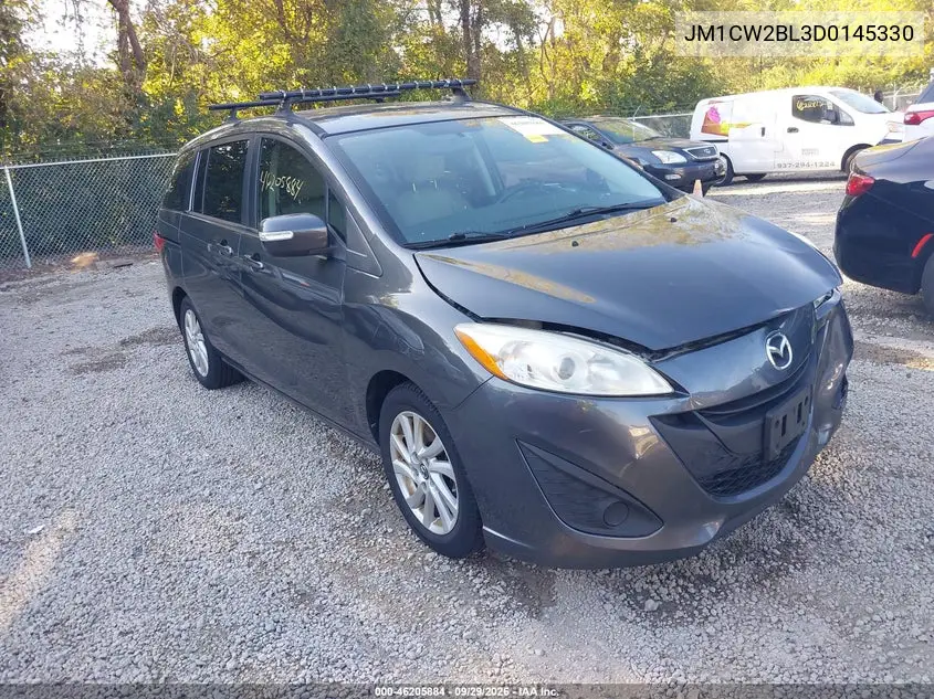 MAZDA 5 2013, VIN JM1CW2BL3D0145330
