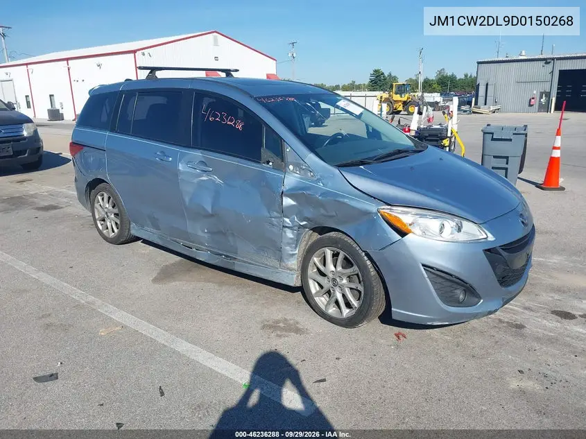 MAZDA 5 2013, VIN JM1CW2DL9D0150268