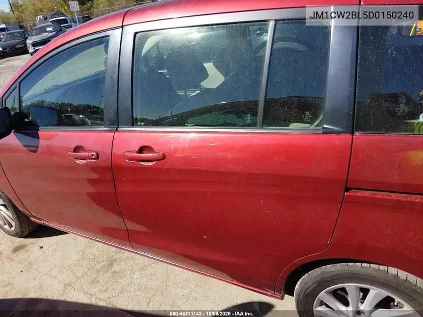 2013 MAZDA 5 VIN JM1CW2BL5D0150240 — фото 14