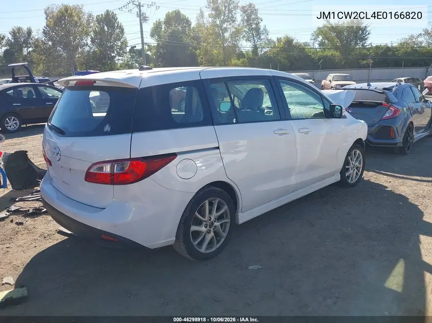 2014 MAZDA 5 VIN JM1CW2CL4E0166820 — фото 4