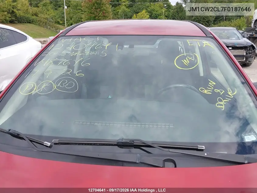 2015 MAZDA 5 VIN JM1CW2CL7F0187646 — фото 17