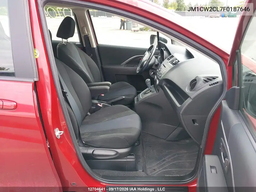 2015 MAZDA 5 VIN JM1CW2CL7F0187646 — фото 5
