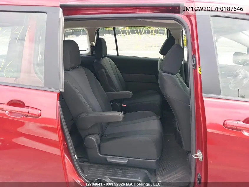 2015 MAZDA 5 VIN JM1CW2CL7F0187646 — фото 8