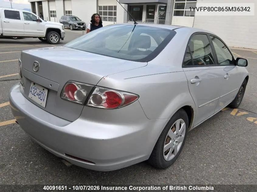 2006 MAZDA 6 MPS VIN 1YVFP80C865M36342 — фото 4