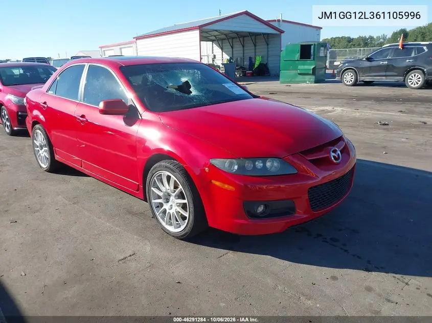 MAZDA 6 MPS 2006, VIN JM1GG12L361105996
