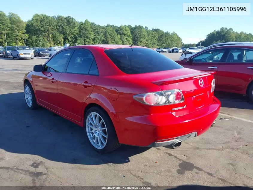 2006 MAZDA 6 MPS VIN JM1GG12L361105996 — фото 3