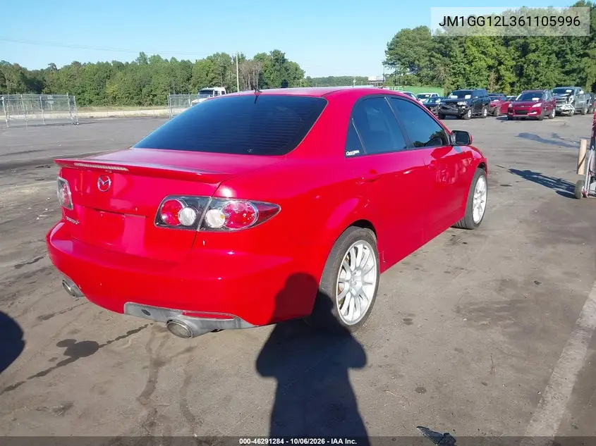 2006 MAZDA 6 MPS VIN JM1GG12L361105996 — фото 4