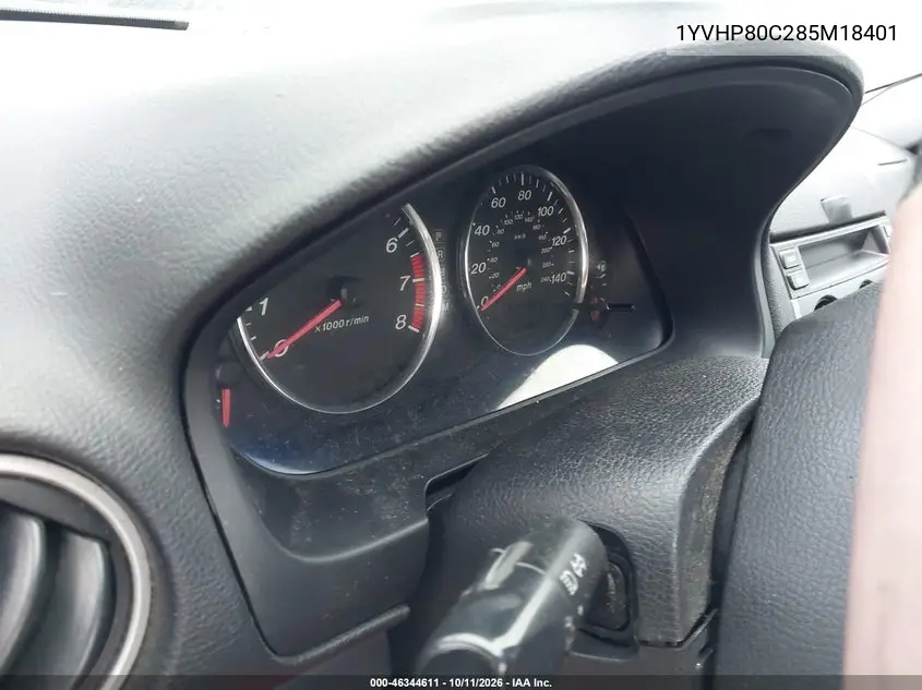 2008 MAZDA 6 VIN 1YVHP80C285M18401 — фото 7