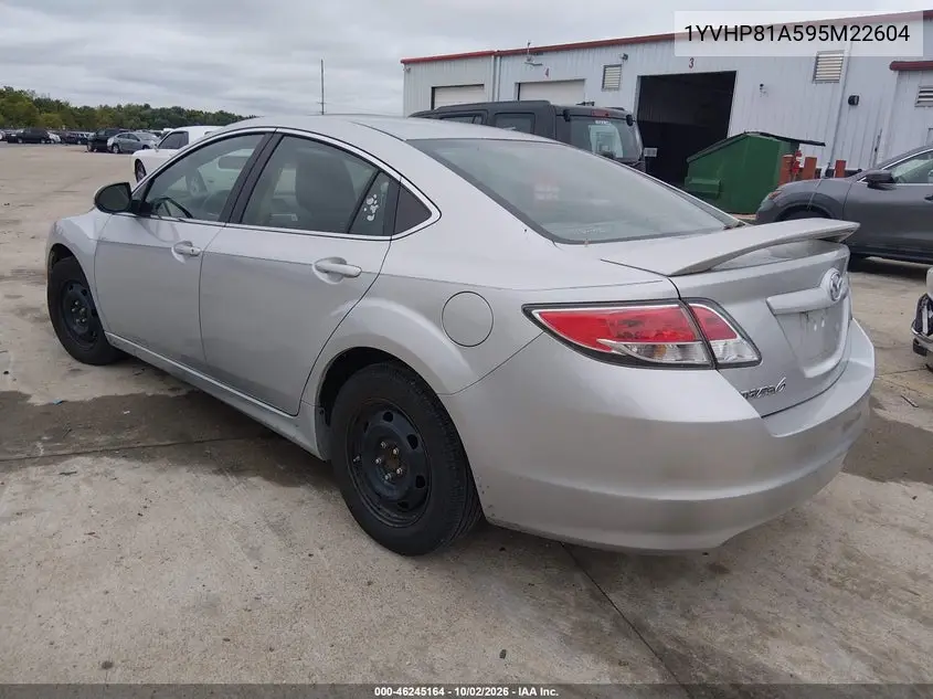 2009 MAZDA 6 VIN 1YVHP81A595M22604 — фото 3