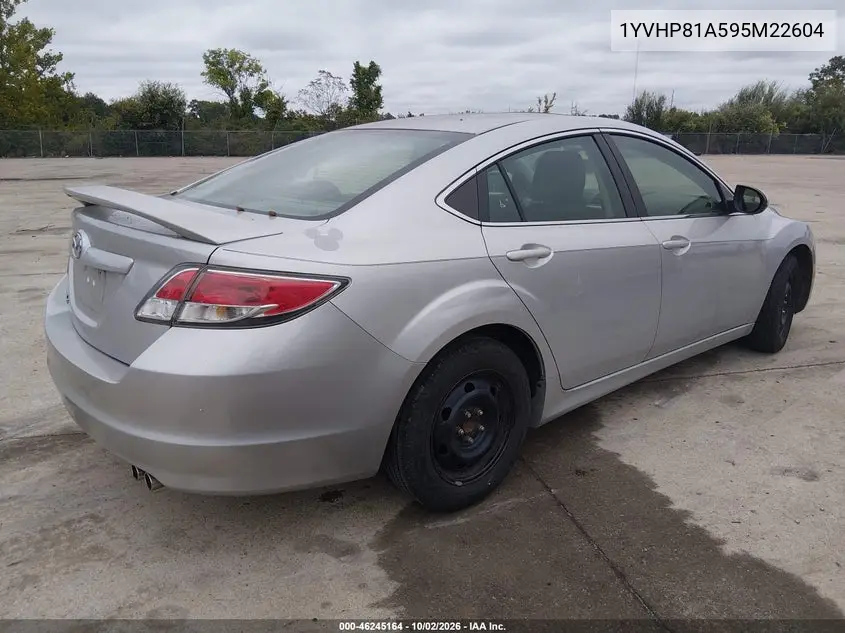 2009 MAZDA 6 VIN 1YVHP81A595M22604 — фото 4