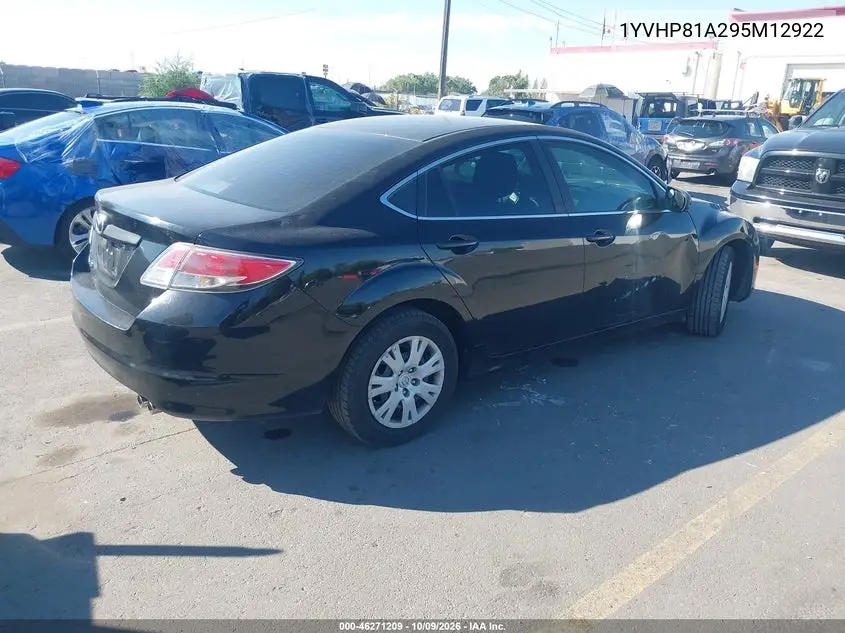 2009 MAZDA 6 VIN 1YVHP81A295M12922 — фото 4