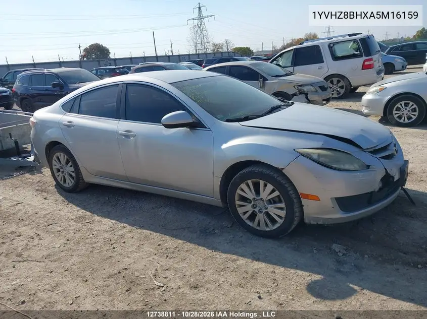 MAZDA 6 2010, VIN 1YVHZ8BHXA5M16159