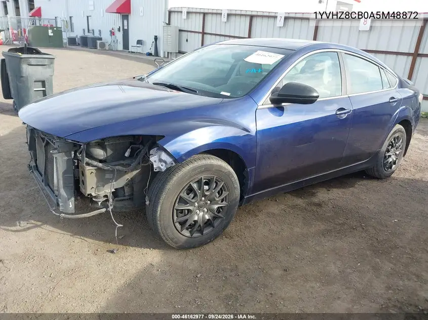 2010 MAZDA 6 VIN 1YVHZ8CB0A5M48872 — фото 2