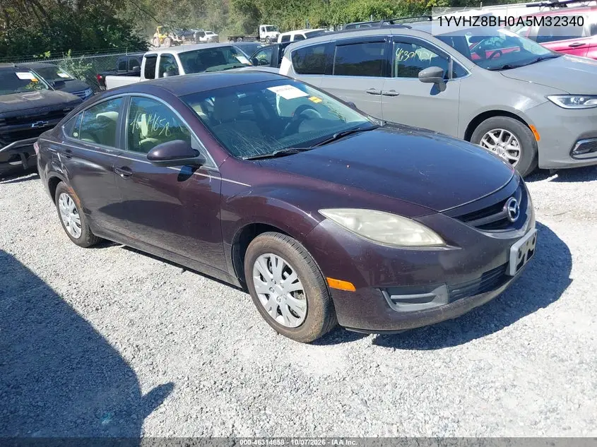 MAZDA 6 2010, VIN 1YVHZ8BH0A5M32340