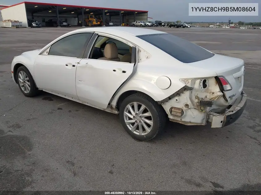 2011 MAZDA 6 VIN 1YVHZ8CH9B5M08604 — фото 3