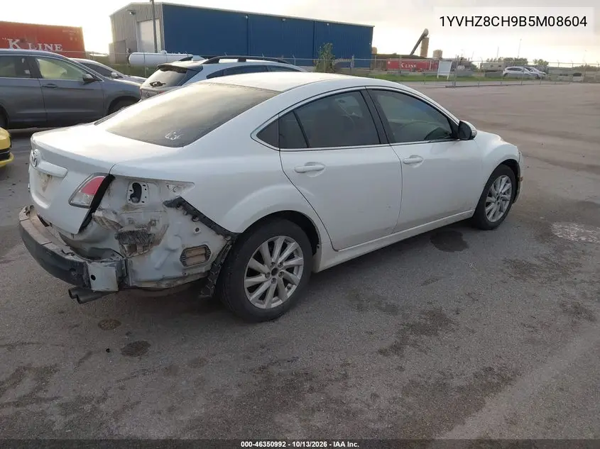 2011 MAZDA 6 VIN 1YVHZ8CH9B5M08604 — фото 4