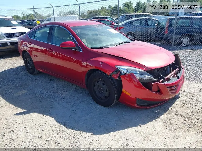 MAZDA 6 2012, VIN 1YVHZ8BH3C5M16877
