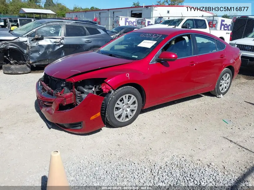 2012 MAZDA 6 VIN 1YVHZ8BH3C5M16877 — фото 2