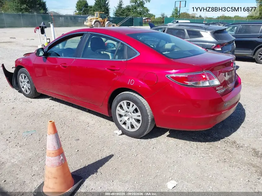 2012 MAZDA 6 VIN 1YVHZ8BH3C5M16877 — фото 3