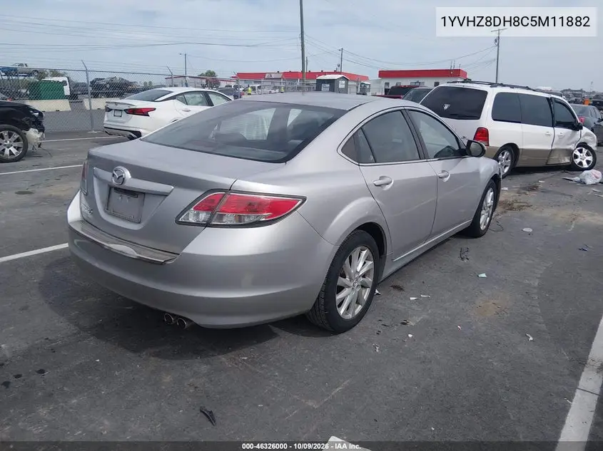 2012 MAZDA 6 VIN 1YVHZ8DH8C5M11882 — фото 4