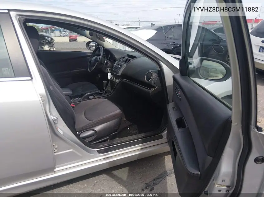2012 MAZDA 6 VIN 1YVHZ8DH8C5M11882 — фото 5