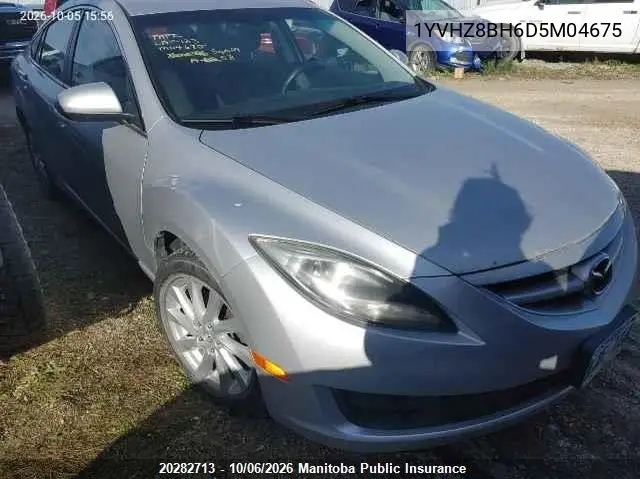 MAZDA 6 2013, VIN 1YVHZ8BH6D5M04675