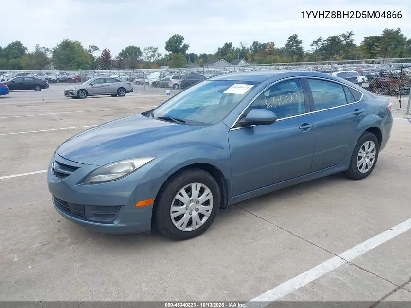 2013 MAZDA 6 VIN 1YVHZ8BH2D5M04866 — фото 2
