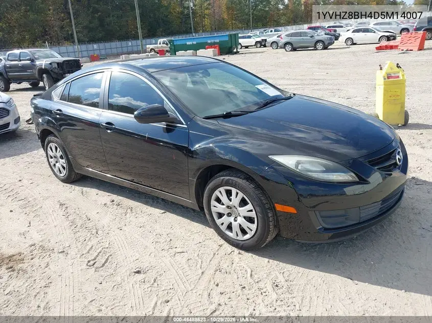 MAZDA 6 2013, VIN 1YVHZ8BH4D5M14007