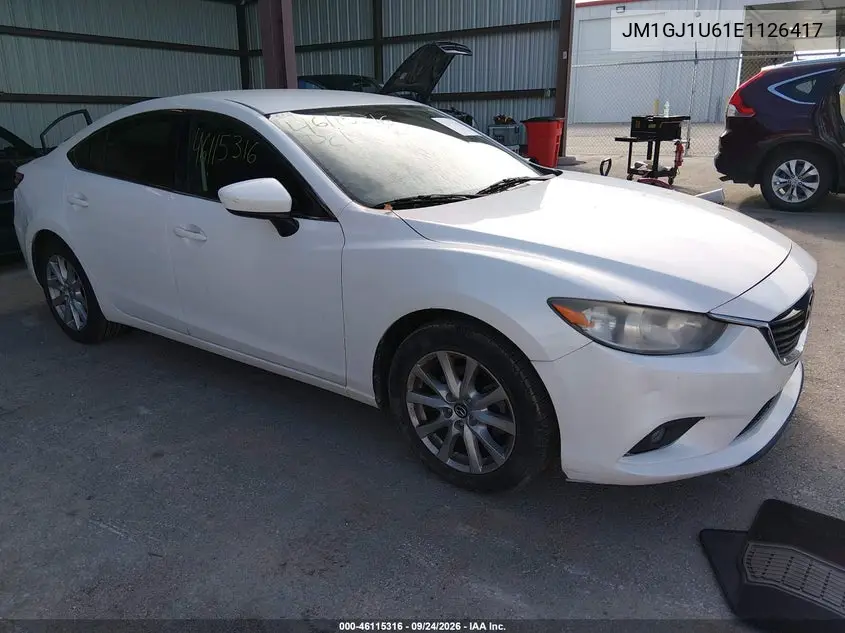 MAZDA 6 2014, VIN JM1GJ1U61E1126417