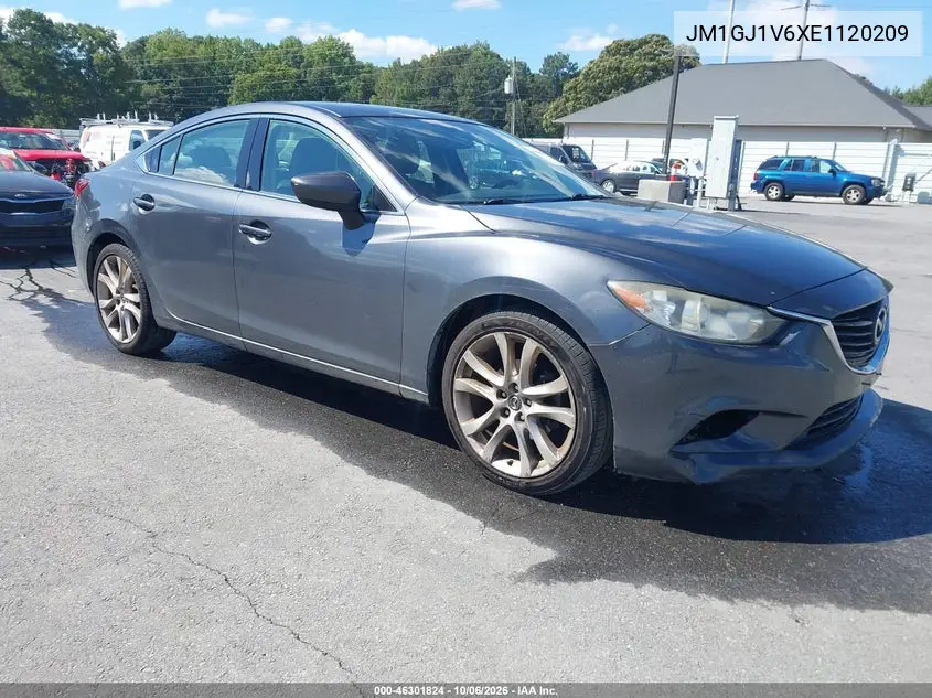 MAZDA 6 2014, VIN JM1GJ1V6XE1120209