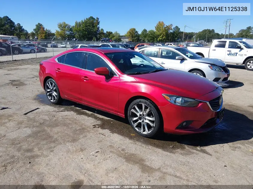MAZDA 6 2014, VIN JM1GJ1W64E1125338
