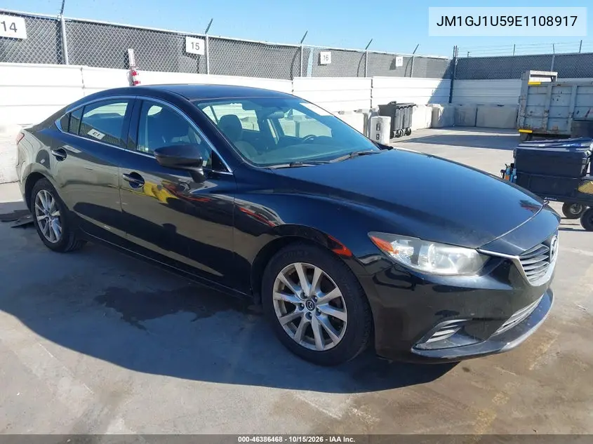 MAZDA 6 2014, VIN JM1GJ1U59E1108917