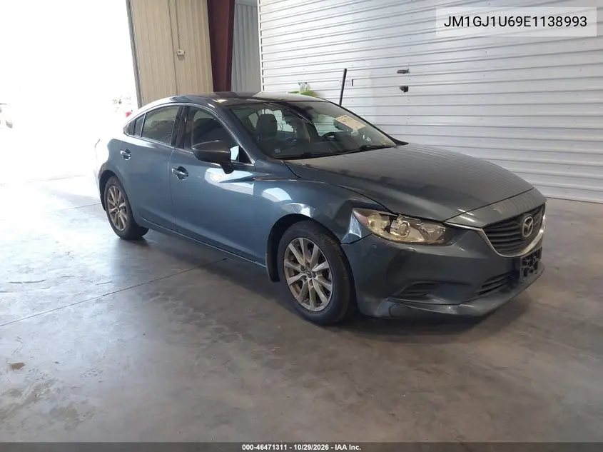 MAZDA 6 2014, VIN JM1GJ1U69E1138993