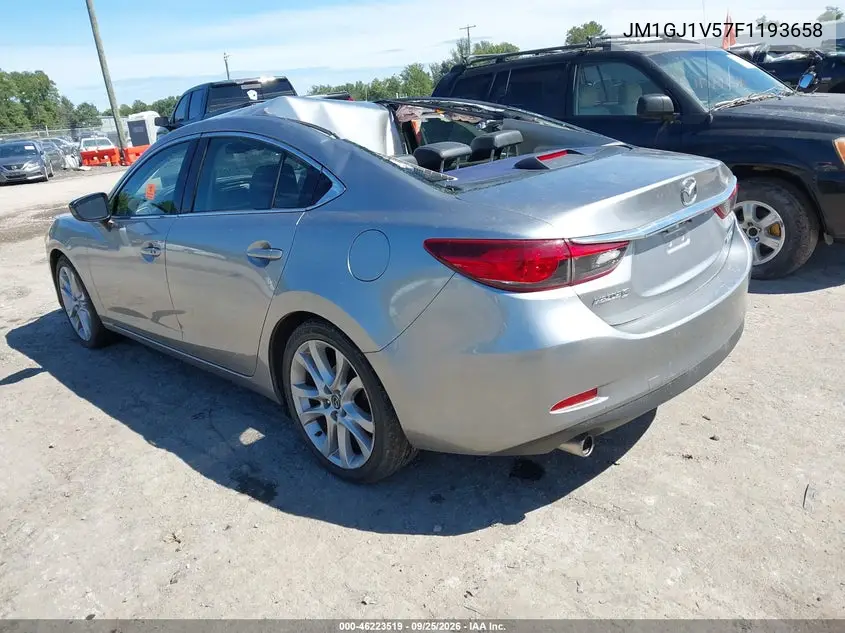 2015 MAZDA 6 VIN JM1GJ1V57F1193658 — фото 3