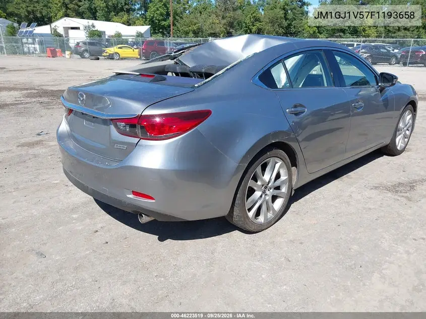 2015 MAZDA 6 VIN JM1GJ1V57F1193658 — фото 4