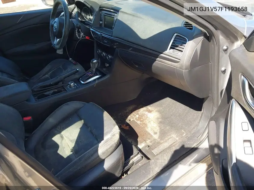 2015 MAZDA 6 VIN JM1GJ1V57F1193658 — фото 5