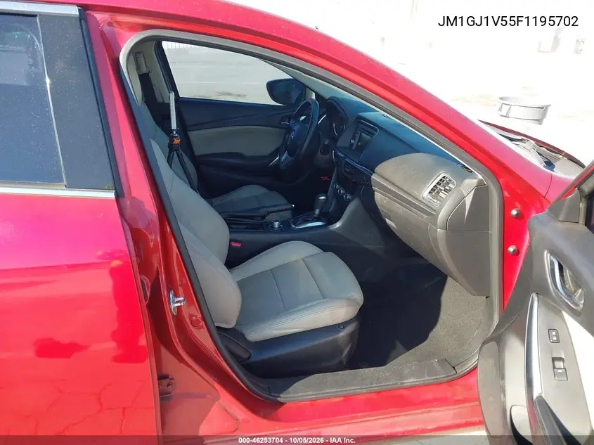 2015 MAZDA 6 VIN JM1GJ1V55F1195702 — фото 5