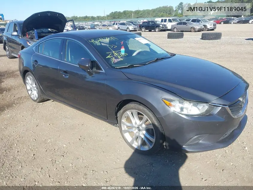 MAZDA 6 2015, VIN JM1GJ1V59F1189045