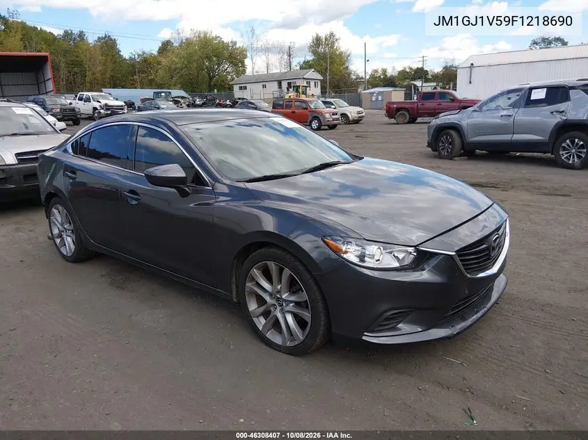 MAZDA 6 2015, VIN JM1GJ1V59F1218690