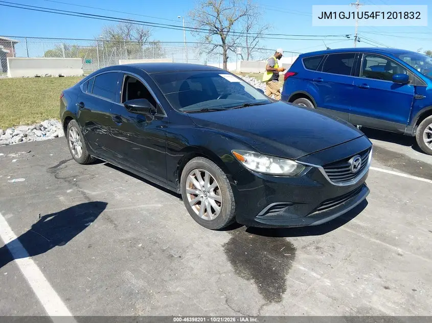MAZDA 6 2015, VIN JM1GJ1U54F1201832