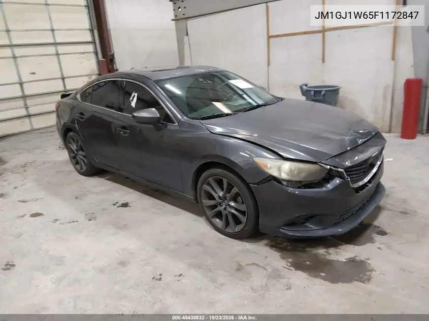 MAZDA 6 2015, VIN JM1GJ1W65F1172847