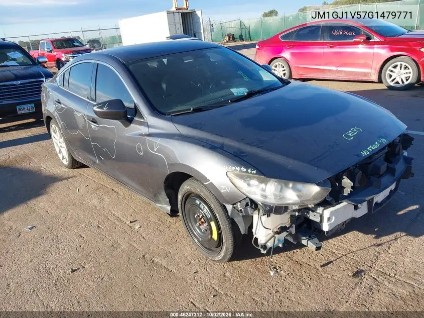 MAZDA 6 2016, VIN JM1GJ1V57G1479771