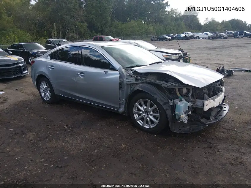 MAZDA 6 2016, VIN JM1GJ1U50G1404606