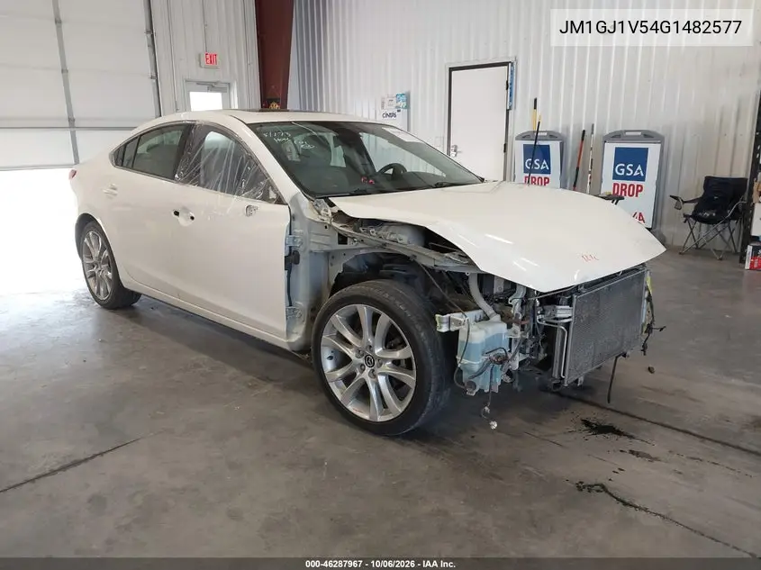 MAZDA 6 2016, VIN JM1GJ1V54G1482577