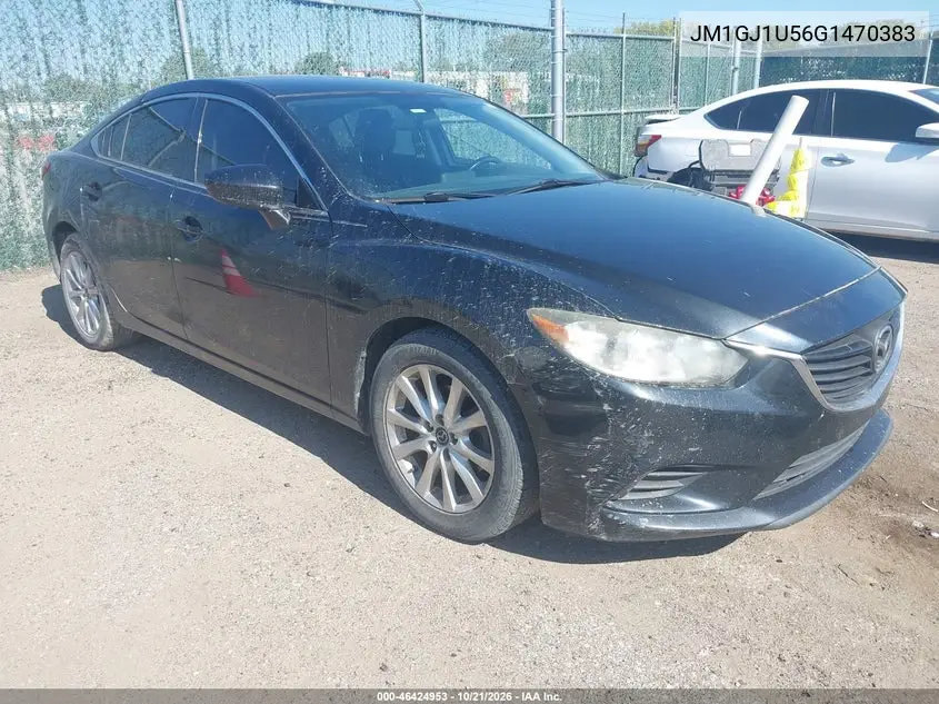 MAZDA 6 2016, VIN JM1GJ1U56G1470383