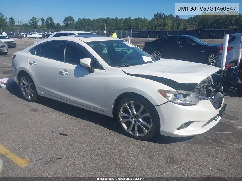 MAZDA 6 2016, VIN JM1GJ1V57G1460847